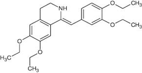Drotaverine structure Drotaverine structure